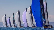 Las regatas del circuito TP52 son muy atractivas de ver por TV para los aficiona
