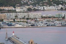 Marina Botafoc fue una de las primeras marinas para náutica de recreo puestas en