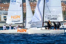 La primera cita de las BWS para J/70, organizadas por el RCN de Barcelona, reuni