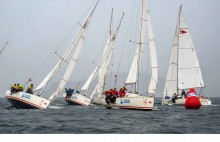 El MRCY de Baiona puso a disposición de los regatistas su flota de Beneteau Figa