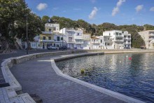 El pequeño núcleo residencial del Fonduco mentiene su tranquilo encanto en el pu