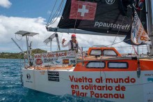 Pilar Pasanau aspira a la victoria en esta regata/aventura alrededor del mundo e