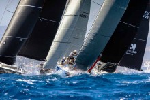 El viento en la bahía de Palma llegó a rachas de 23 nudos en la última jornada d