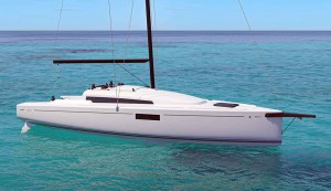 Silueta estilizada en el nuevo First 30, un modelo que busca poner al día las prestaciones de esta gama deportiva de Beneteau. Silueta estilizada en el nuevo First 30, un modelo que busca poner al día las pr