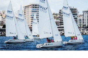 Las regatas de esta tercera cita de la Liga Iberdrola de Vela Femenina se disput