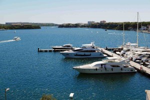 Mar Abierto La zona de amarres ocupada por Trapsa Yates en el Port de Maó se va 