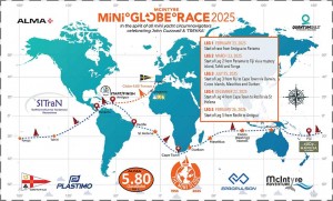 La Mini Globe Race tiene su salida y llegada en Antigua y da la vuelta al mundo 
