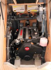 Los 110 Cv del Yanmar de esta unidad son adecuados para el desplazamiento del OC
