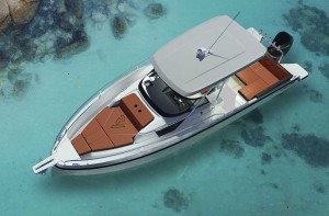 Mar Abierto Moderno y atractivo diseño de Bill Dixon para la Ryck 280, primer mo