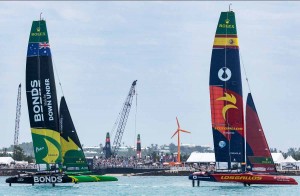 La segunda plaza en las islas Bermudas hace subir al barco español a la 3ª posición en la general del Rolex SailGP Championship. La segunda plaza en las islas Bermudas hace subir al barco español a la 3ª posic
