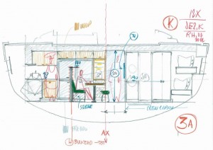 Los interiores, obra de Misa Poggi, ofrecen una alta personalización, siempre respetando la ubicación de los mamparos principales. Mar Abierto Los interiores, obra de Misa Poggi, ofrecen una alta personalización