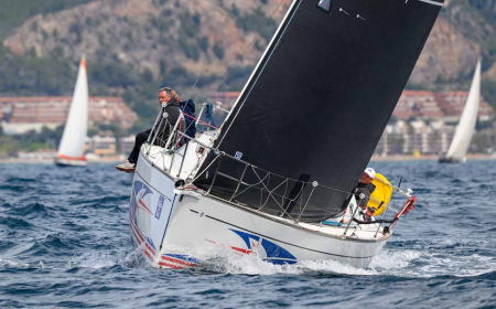 Triunfo del SF35 'Diabolic' en la versión desde Barcelona de la Ruta de la Sal. 